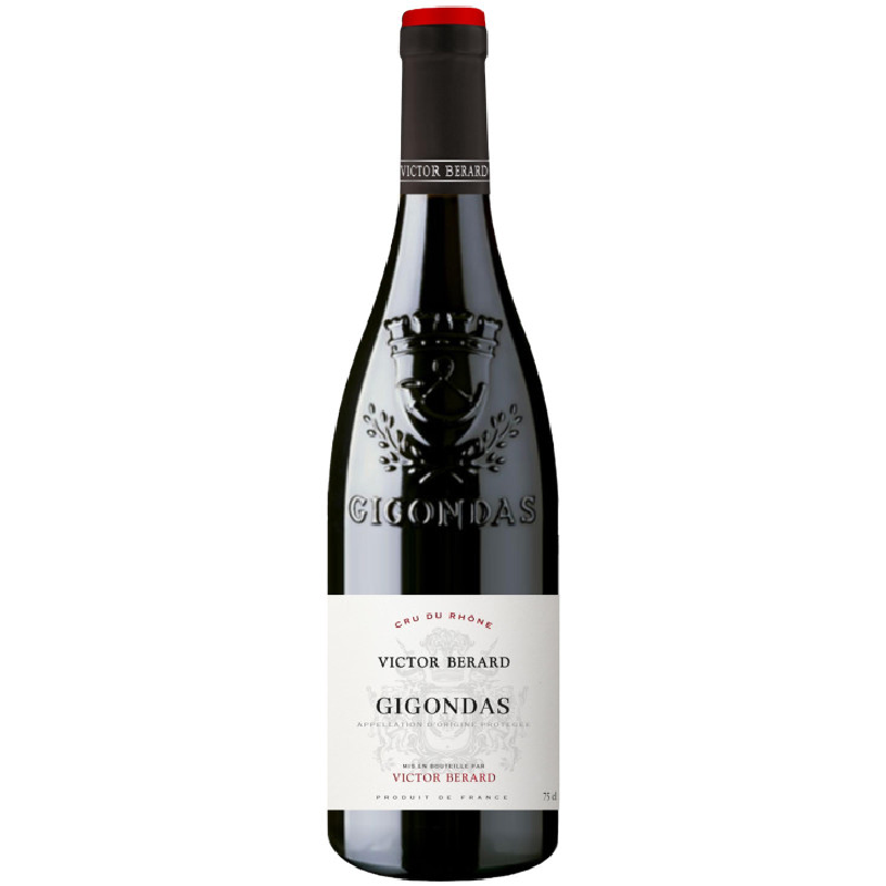 Bouteille de Victor Bérard Gigondas Rouge vin du Rhône