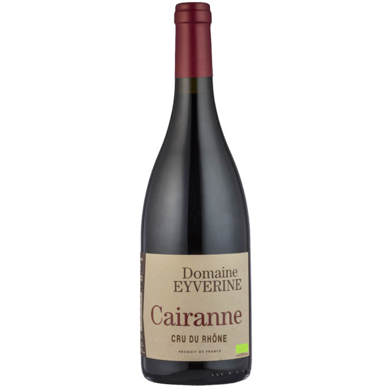 bouteille de vin rouge Domaine Eyverine - Cairanne rouge en AOC Cairanne