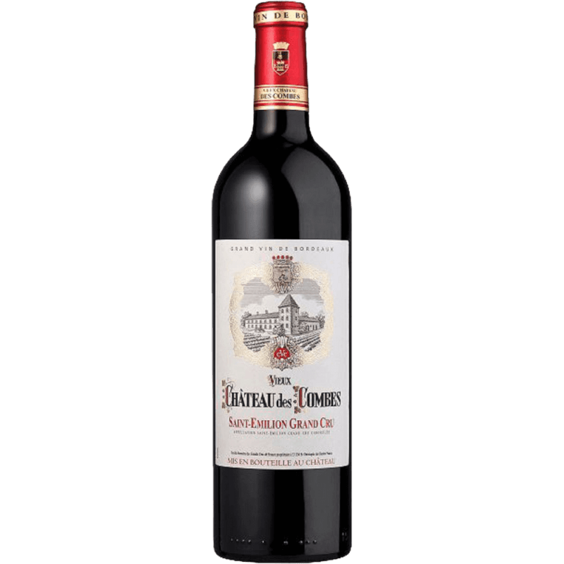 bouteille de Vieux Château des Combes Saint Émilion Grand Cru Rouge vin de Bordeaux