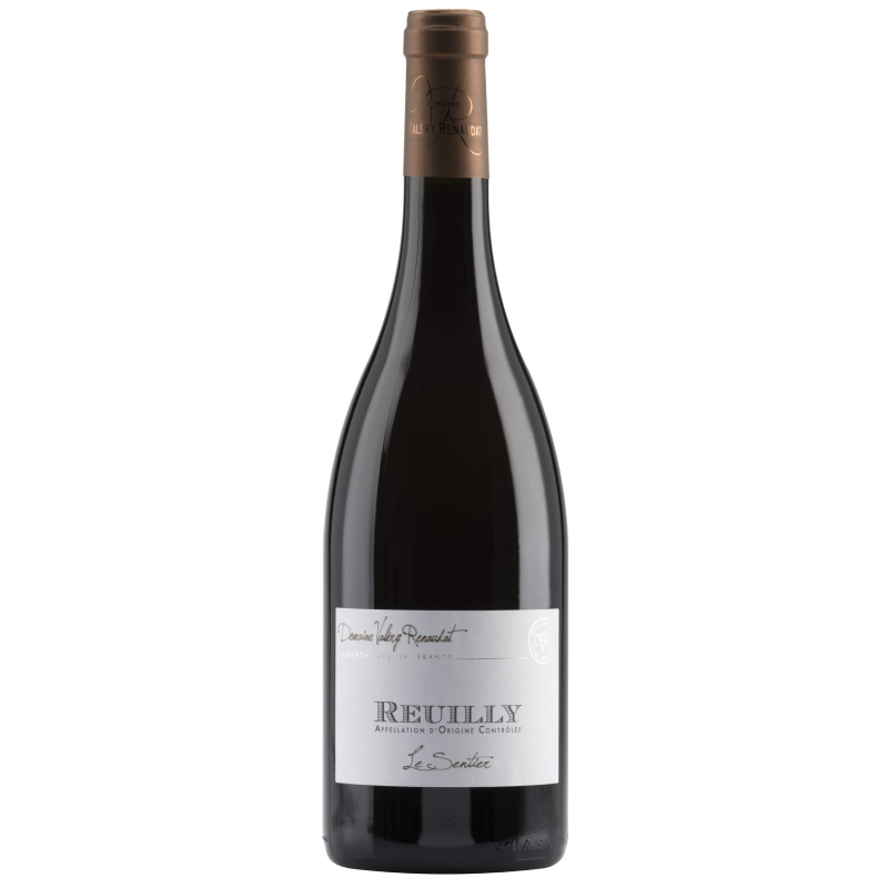Bouteille de vin Le Sentier Reuilly Rouge Pinot Noir vieilles vignes du Berry