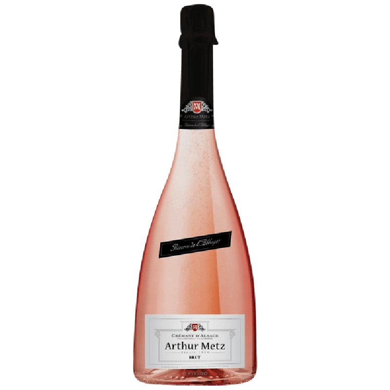 Bouteille de Réserve de l'Abbaye rosé sec – crémant d’Alsace rosé en Pinot Noir, méthode traditionnelle