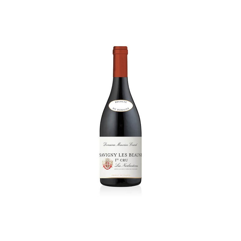 bouteille de vin les Narbantons savigny les beaune premier cru rouge pinot noir