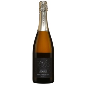 bouteille de brut crémant de savoie blanc effervescent vin pétillant jacquère altesse chardonnay