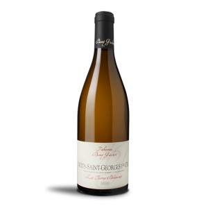 bouteille de vin blanc nuits-saint-georges premier cru les terre blanches chardonnay pinot blanc