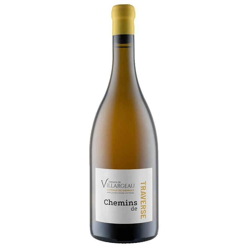 bouteille de vin chemin de traverse côteaux du giennois blanc vin blanc gourmand aromatique