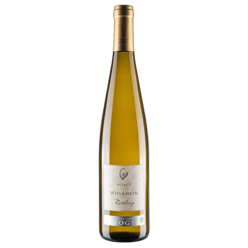 bouteille de riesling wolxheim alsace blanc grand cru altenberg vin blanc sec élégant
