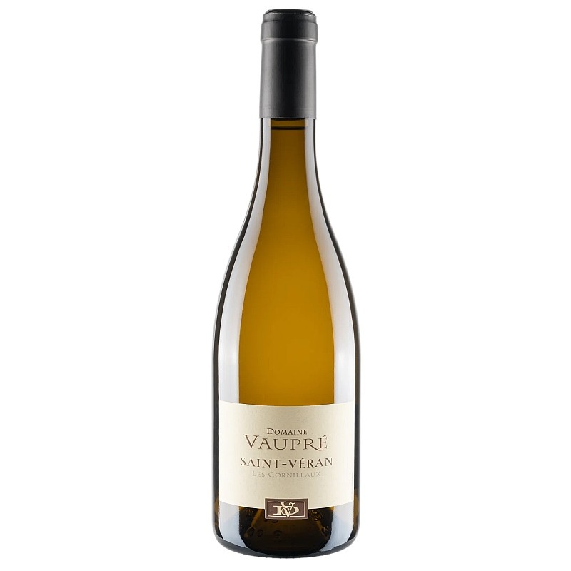Bouteille de vin Les Cornillaux Saint Véran Blanc Domaine Vaupré vin blanc sec Bourgogne Chardonnay