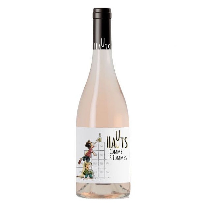 Hauts Comme 3 Pommes  - IGP Côteaux du Béziers Rosé