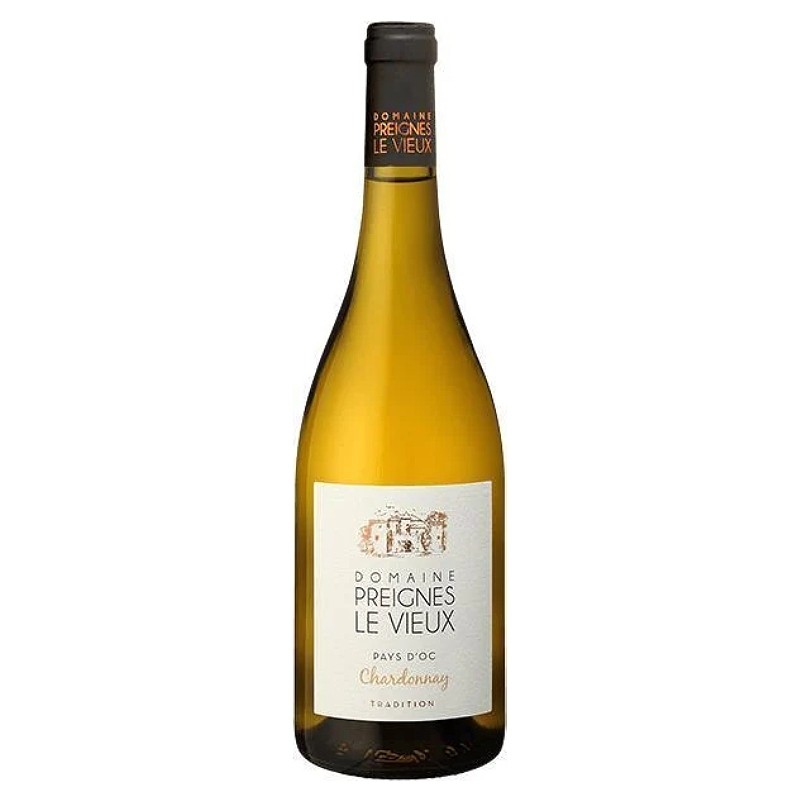 Preignes Tradition Chardonnay  - IGP Pays d'Oc Blanc