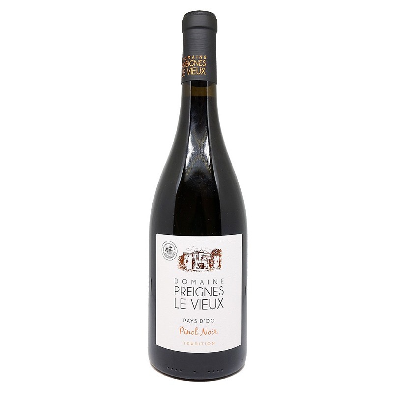 Preignes Tradition Pinot Noir  - IGP Pays d'Oc Rouge