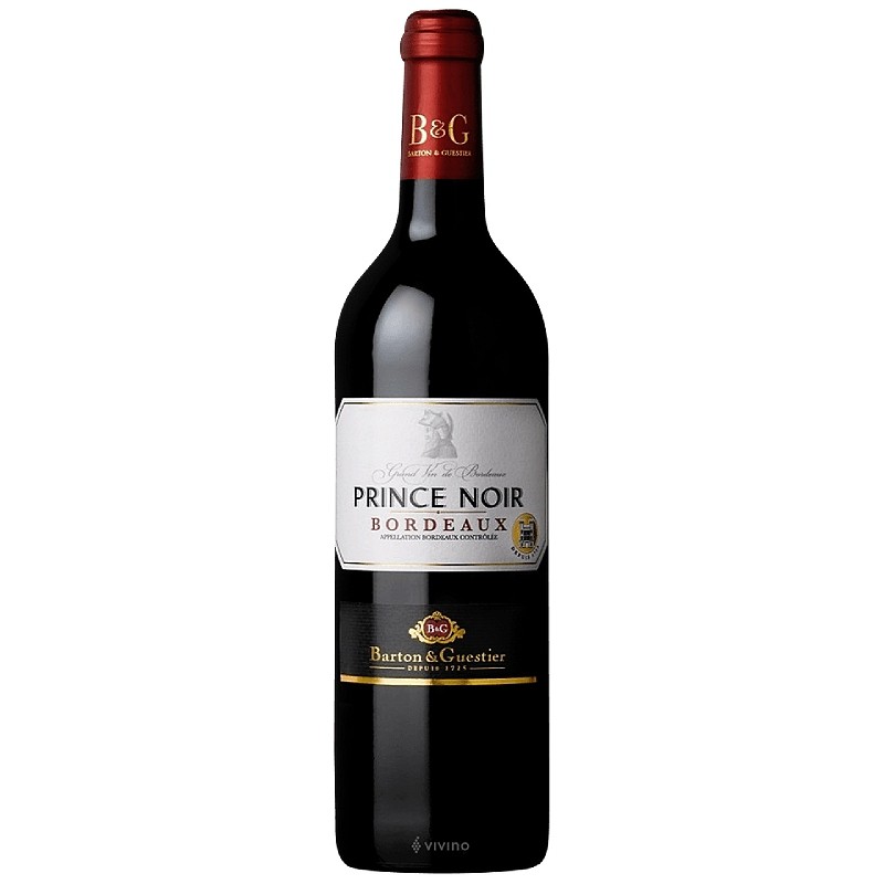 Prince Noir - Barton et Guestier - AOP Bordeaux Rouge