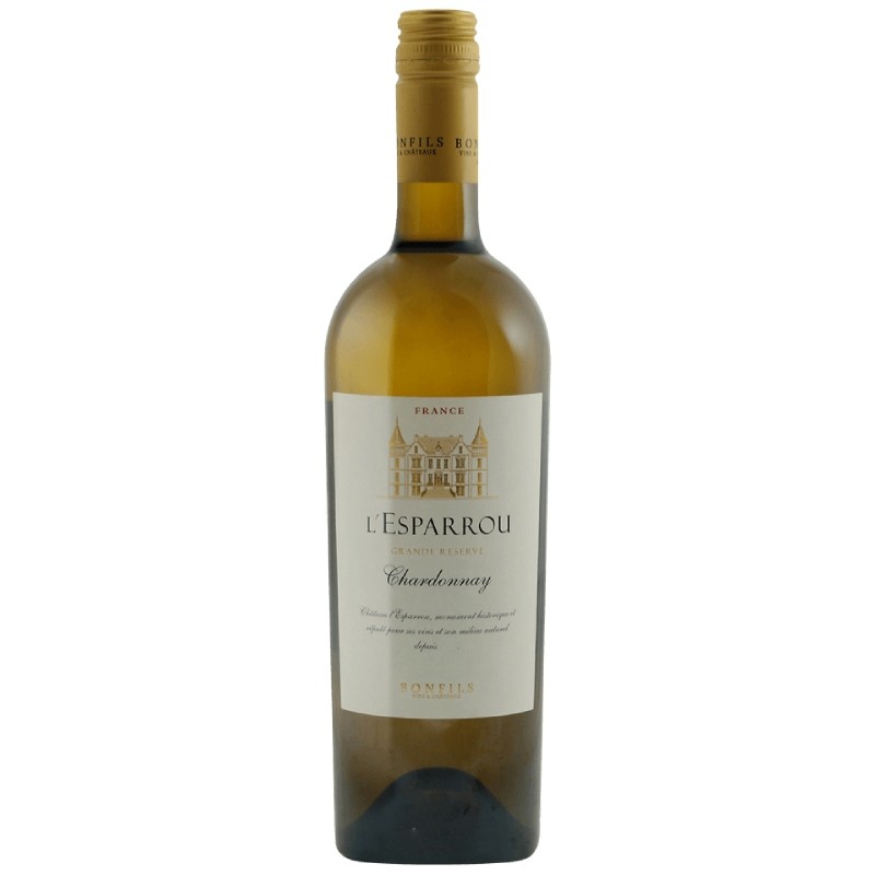 L'Esparrou Grande Réserve  Chardonnay - IGP Pays d'Oc  - Domaine Bonfils
