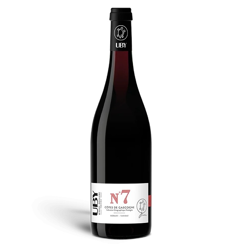 Uby Merlot Tannat N°7 - Côtes de Gascogne  - Domaine d'Uby