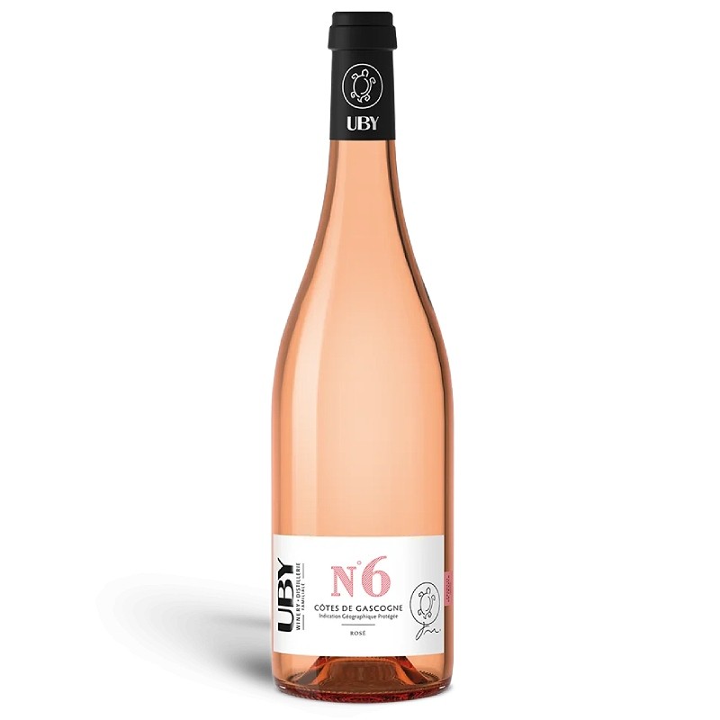 Uby Rosé N°6 - Côtes de Gascogne   - Domaine d'Uby