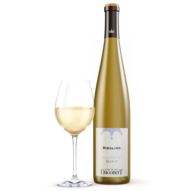 Riesling Tradition 75 cl - AOP Alsace  - Cave du Roi Dagobert