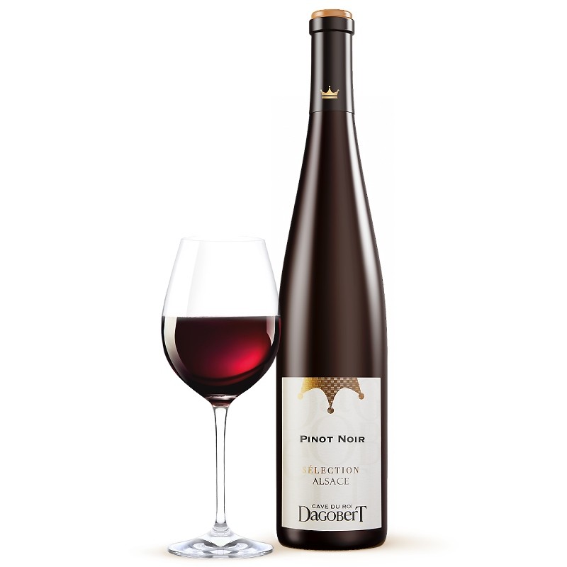 Pinot Noir Sélection 75 cl - AOP Alsace  - Cave du Roi Dagobert