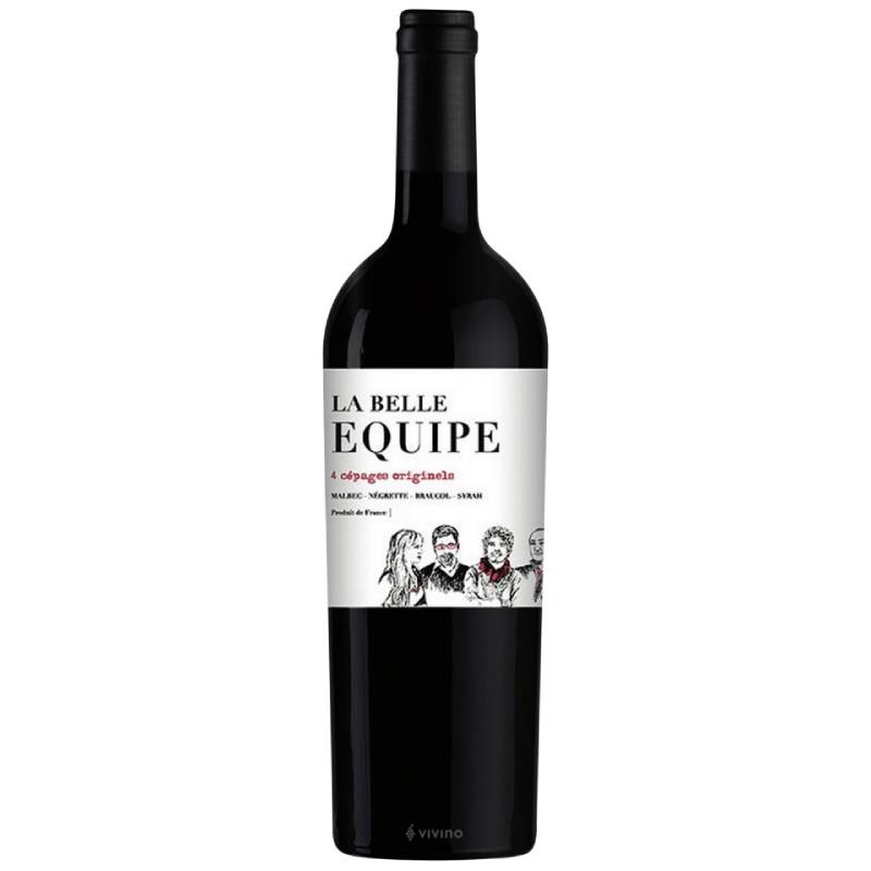 La Belle Equipe - Vin de France Rouge 2023-2024 - Vinovalie