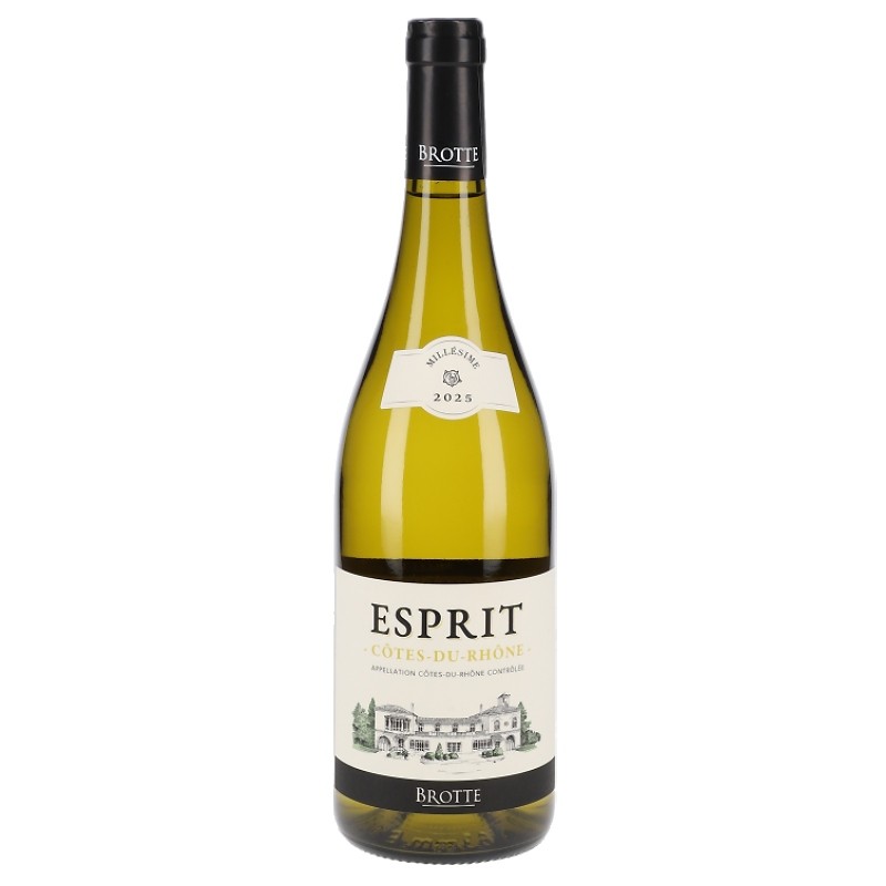 Esprit - Côtes-du-Rhône   Blanc - Maison Brotte