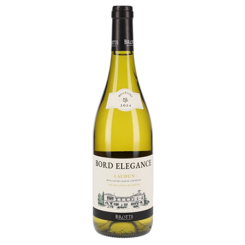 Laudun Bord Elégance  -  Côtes du Rhône Village Blanc - Maison Brotte