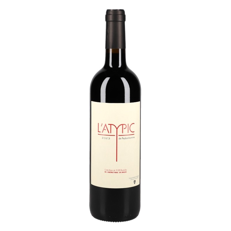 L'Atypic de Peybonhomme - Vin de France Rouge   - Château Peybonhomme les Tours