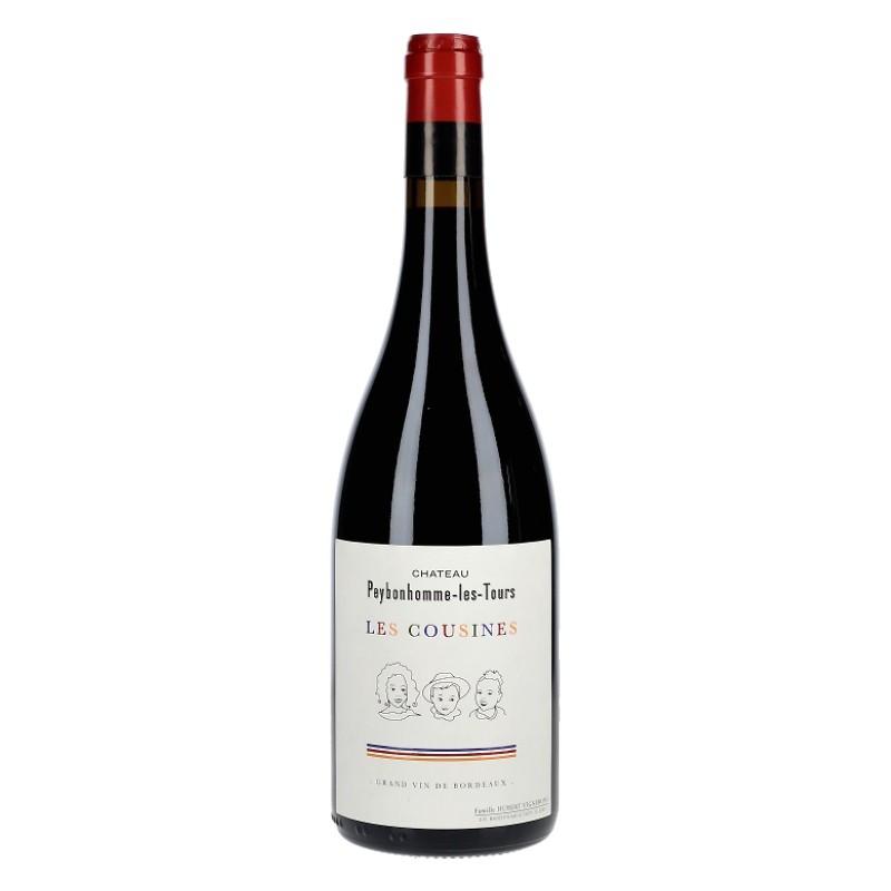 Les Cousines Sans Sulfites Ajoutés - Côtes de Blaye Rouge  - Château Peybonhomme les Tours