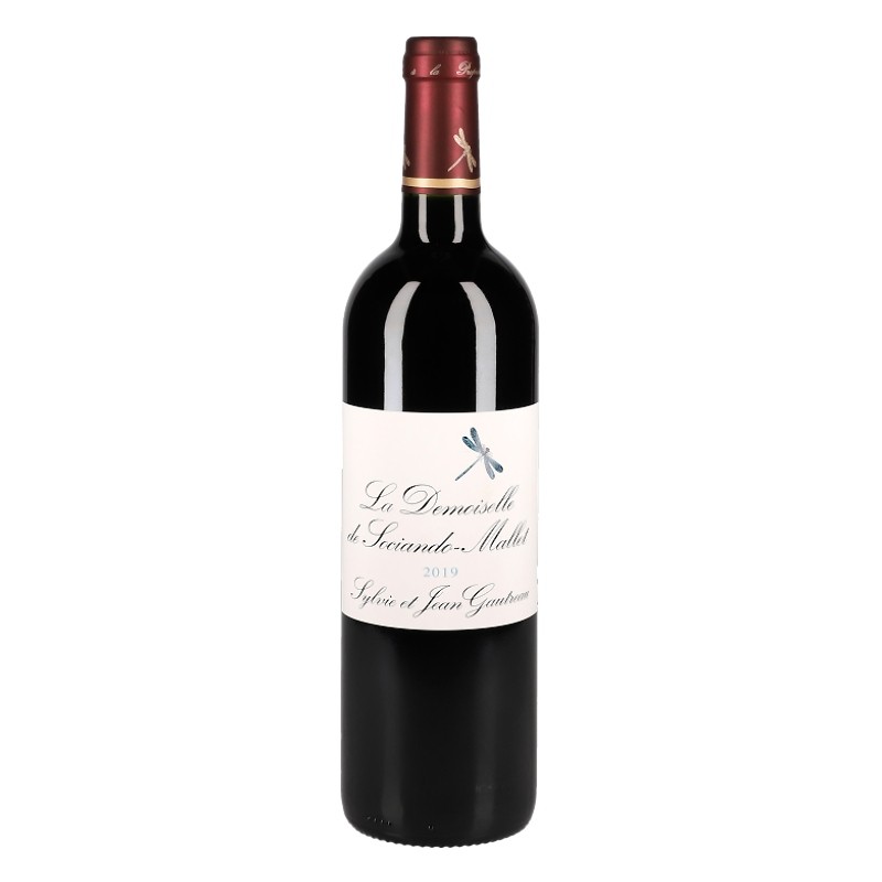 La Demoiselle de Sociando Mallet- AOP Haut Médoc 2019 - Second Vin du Château Sociando Mallet