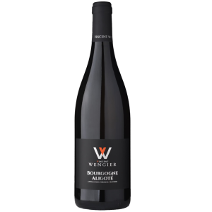 Bouteille de Vincent Wengier Bourgogne Aligoté Blanc vin blanc de Bourgogne frais et fruité